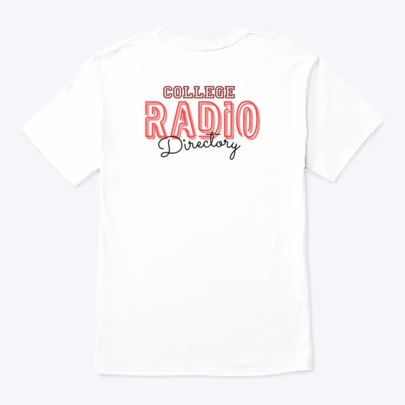 Neon Lights College Radio Directory Tee